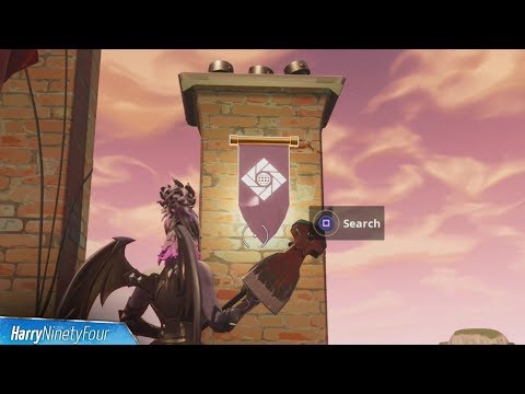 Secret Season 6 Week 8 Banner Location Guide (Hunting Party Challenges) - Fortnite Battle Royale