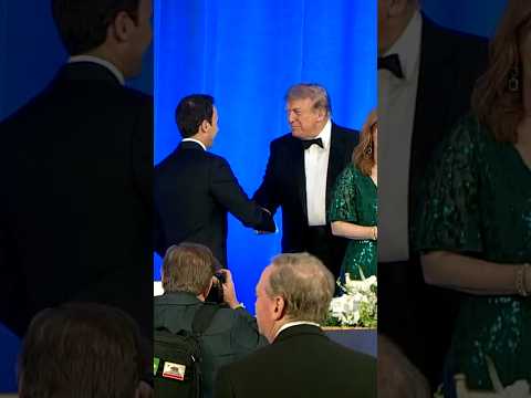 Trump arrives at White House Correspondents’ Dinner