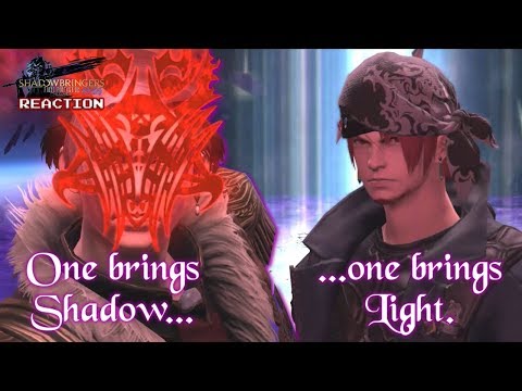 One Brings Shadow, One Brings Light - Krimson KB Reacts - FFXIV Shadowbringers Reaction
