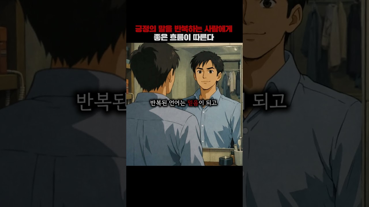 긍정의 말을 반복하는 사람에게 좋은 흐름이 흐른다 #멘탈훈련소 #명언 #철학 #마인드셋 #성장 #쇼펜하우어 …