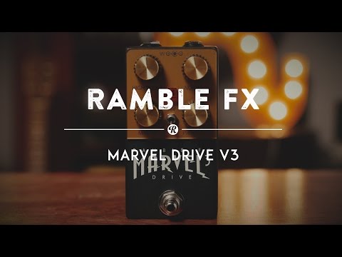 Ramble FX Marvel Drive 3 -- Marshall plexi based distortion. Amp-like JFET circuit image 6