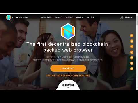 Novo Navegador NETBOX Que te Paga ao Usar Ganhe Gratis 20 NBX 40  Reais