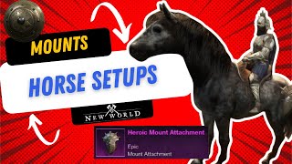 New World Mounts Update: Mounts Quick Glance