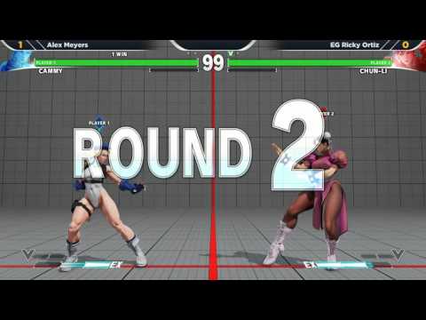 WNF 2016 1.1 Premiere - Alex Meyers (Cammy) vs EG Ricky Ortiz (Vega)