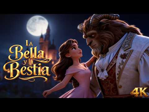 La Bella y la Bestia: El Secreto de la Rosa | 4K 3D | Cuento de Hadas Clásico Animado