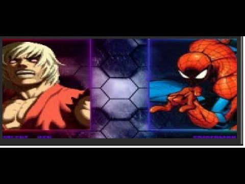 Mugen: Evil Ken vs Spiderman
