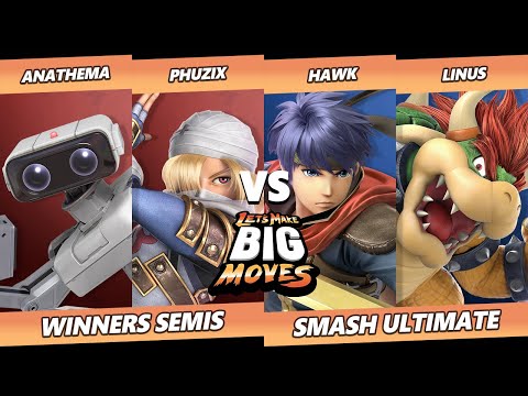 LMBM 2022 Winners Semis - Hawk & Linus Vs. Anathema & Phuzix - SSBU Ultimate Tournament