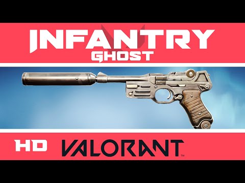 INFANTRY GHOST VALORANT SKIN | New Skins In-Game Showcase