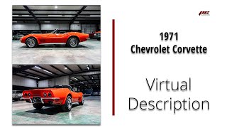 Video Thumbnail for 1971 Chevrolet Corvette