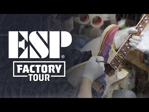 ESP Guitars Japan Factory Tour