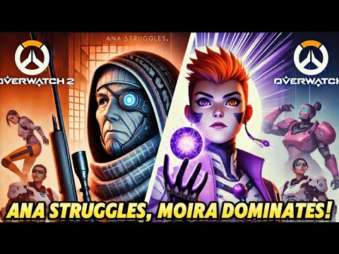 Ana Practice Turns into Moira's Revenge! Overwatch 2 EPIC COMBACK!