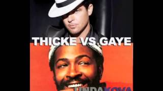 Blurred Lines - Robin Thicke Vs Marvin Gaye