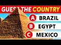Guess The Country By Its Monument Famous Places Quiz ️