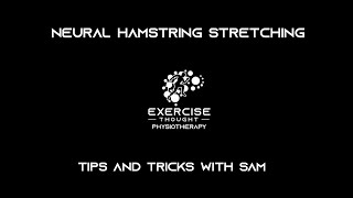 Neural hamstring strecthing