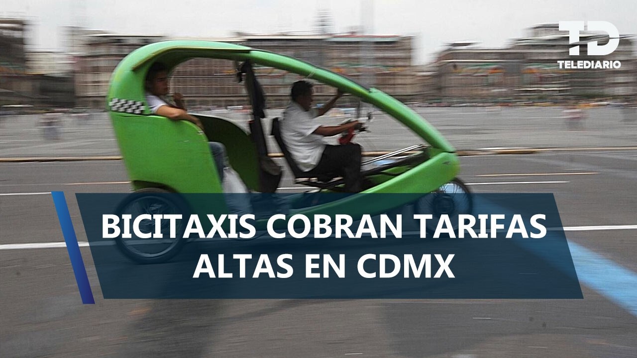 Viajes cortos, tarifas altas: exhiben cobros excesivos de bicitaxis en la CDMX