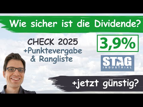 STAG Industrial (Monthly Paying REIT) Stock Analysis 2025: How secure is the dividend? Is it a go...
