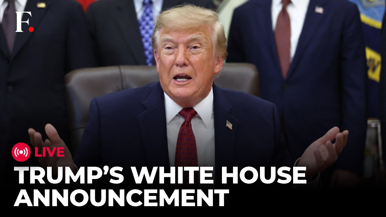 Trump LIVE: US President Makes Announcement At White House Before Texas Campaign