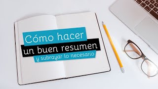 Técnicas de estudio: Lectura y subrayado Técnicas de estudio: Lectura y subrayado