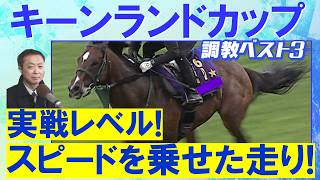 「GⅠレベルの仕上がり！」パンジャタワー、ロジケープ、ナムラクララ・・・競馬エイト・高橋賢司トラックマンの調教解説＜キーンランドカップC(ＧⅢ)＞