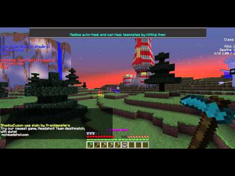 ShadowCuzon - MineCraft CTF NEW CLASS MAGE! Game-Play