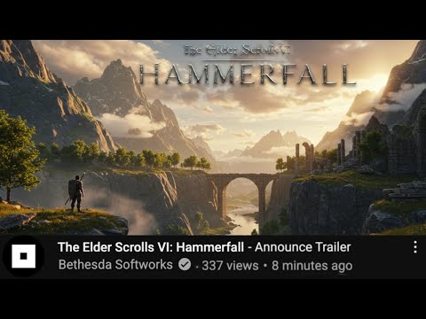 The Elder Scrolls VI: Hammerfall (2025) - First Trailer | Bethesda Game Studios
