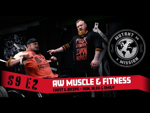MUTANT ON A MISSION S09E02 | AW Muscle and Fitness, UK 💪