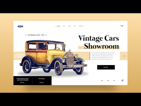 Web Design In Adobe XD | How To Make Website UI Design Using Adobe XD