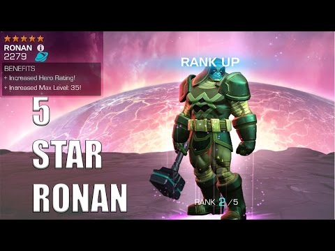 Marvel Contest of Champions | 5 STAR RONAN RANK UP RANK 2!