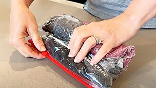 Everyone Was Stunned And Bought Zip Lock Bags After Seeing This Genius Travel Hack!