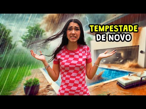 A NEW STORM CAUSED DAMAGE TO MY HOUSE