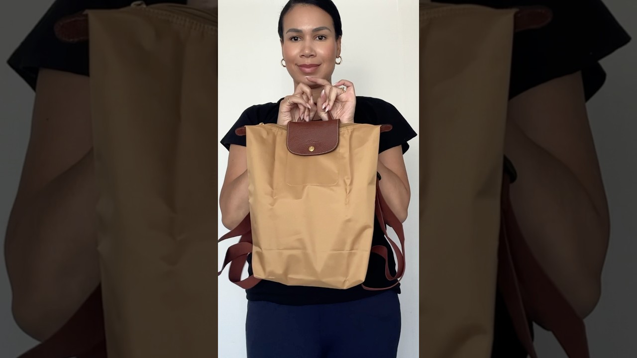 NEW LONGCHAMP STYLE-What do you think of this le pliage backpack? #longchamp #lepliage  @longchamp