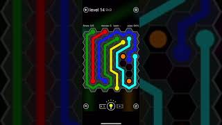 Flow Free Hexes Weekly Puzzles 18 April- 24 April 2022 #flowfree #app #games #gameplay
