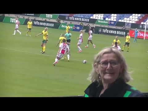 20-5-2025 KNVB BEKER FINALE 1E HELFT AJAX VR 1--FORTUNA SITTARD VR 1 0-0