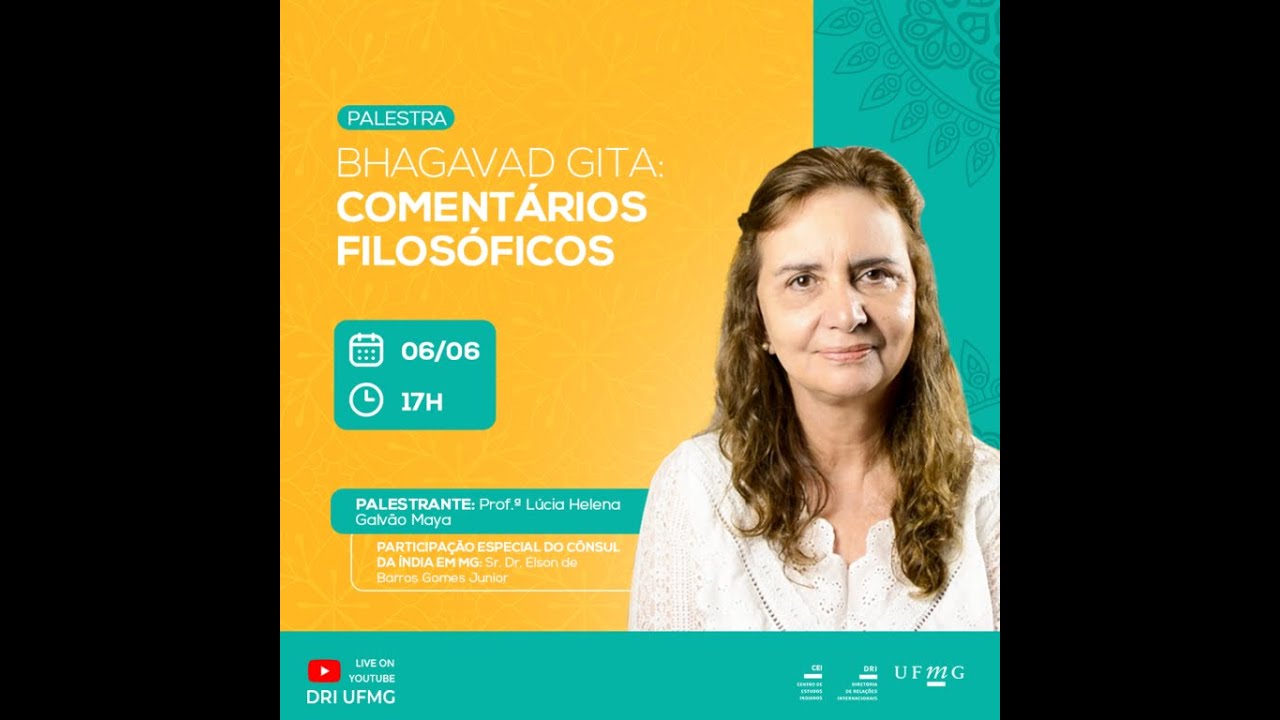 Ciclo de Palestras do CEI: Bhagavad Gita: Comentários Filosóficos