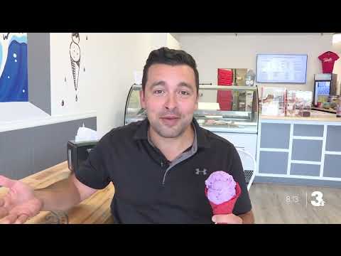 Ice cream shop owner hopes to inspire others to follow passions