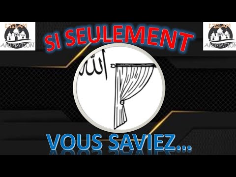 SI SEULEMENT VOUS SAVIEZ...