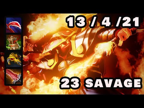 23SAVAGE - Ember Spirit | EZ MID | 7.26 Update Patch | DotaMadness MMR Replay