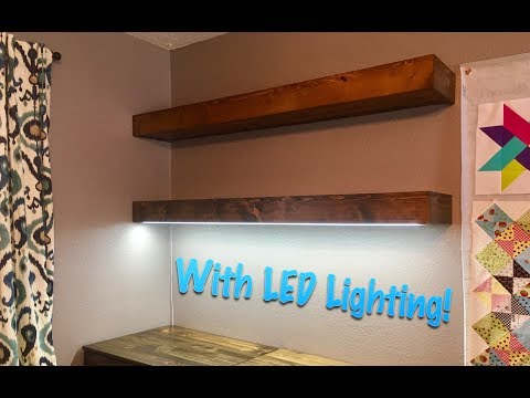 DIY Floating Shelves | Part 2