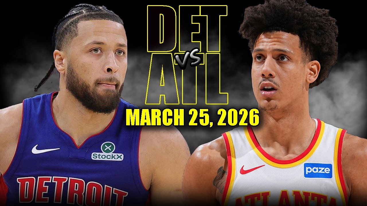 3월26일 디트로이트 애틀랜타 NBA 하이라이트