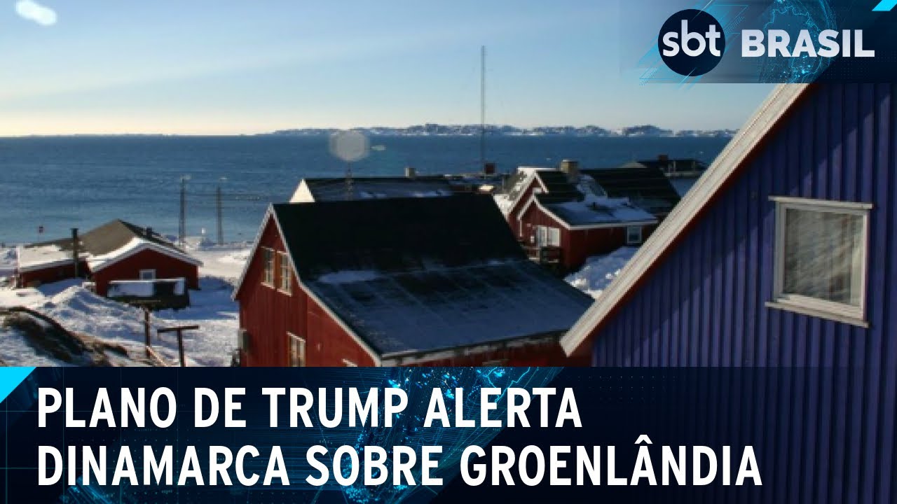 Donald Trump insiste em expansionismo com falas sobre compra da Groenlândia | SBT Brasil (08/01/25)