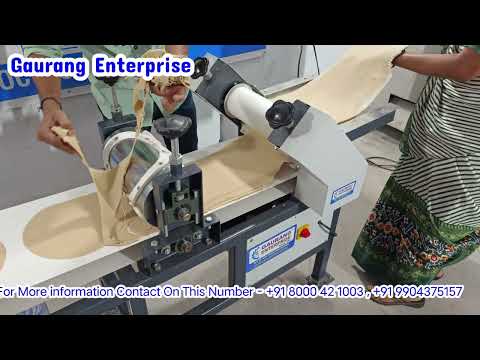 Gaurang enterprise semi auto papad machine, for commercial, ...