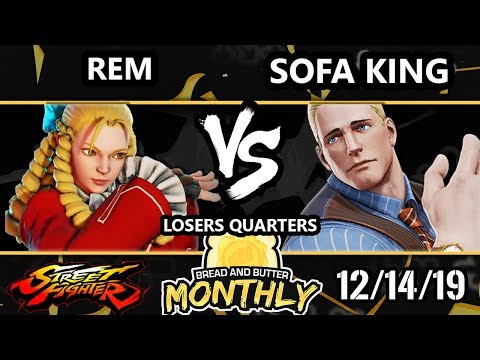 BnB 18 SFV - Rem (Karin) Vs. Sofa King (Cody) Street Fighter V Losers Quarters
