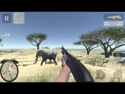 Africa Safari Hunting Patrol Video