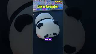 Adorable Panda Night Light Perfect for Kids and Adults! ?✨ #Shorts