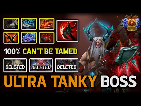ULTRA TANKY OFFLANE Centaur Warrunner | 100% Can't be Tamed With Full of HP Build 7.39e DotA 2