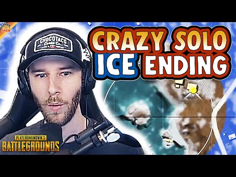 Crazy Solo Ice Ending - chocoTaco PUBG Solos Gameplay