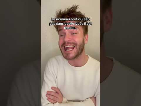 The new teacher... #sketch #humor