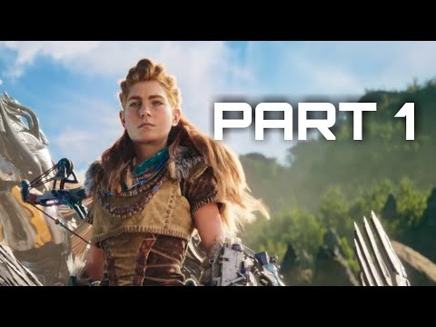 Horizon Forbidden West PS4 Gameplay Part 1 - INTRO