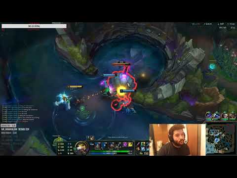 Corki top lane vs TF Blade's renekton!!! Tons of Damage dealt