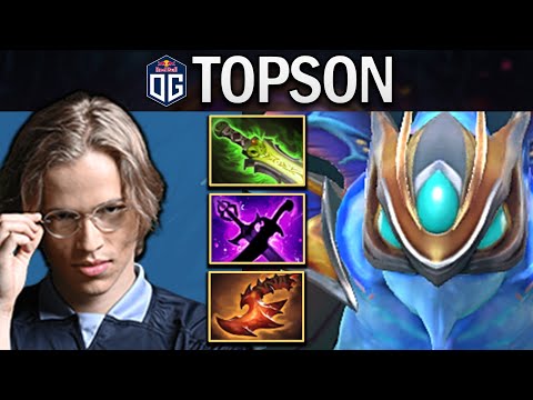 OG.TOPSON CARRYING USING PUCK - DOTA 2 7.30 PRO GAMEPLAY